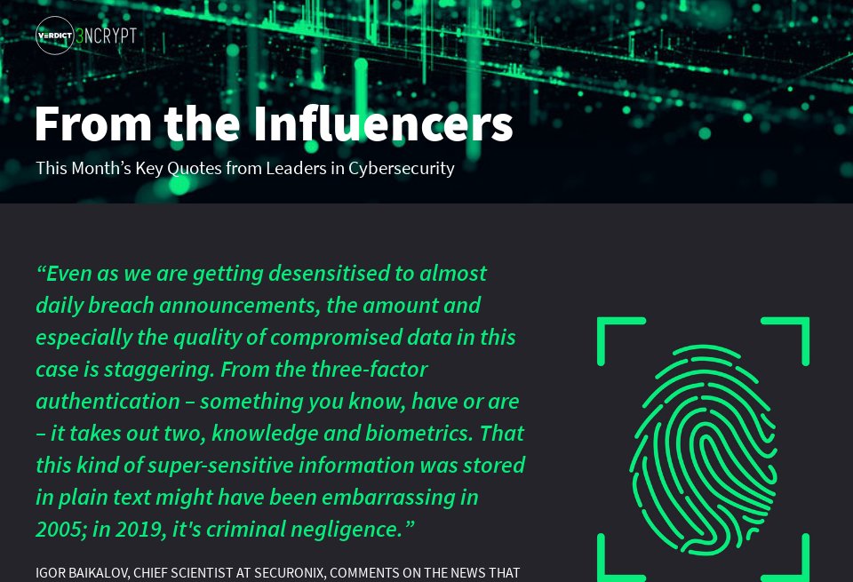 From the Influencers This Month’s Key Quotes from Leaders in ...